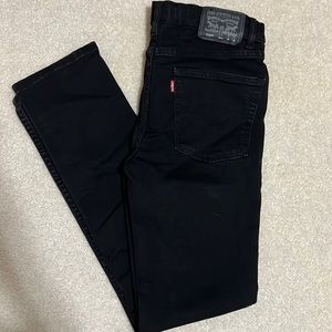 Levi’s 510 black jeans men’s boys